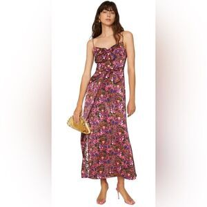 SALONI Penelope Silk Dress Size 4
